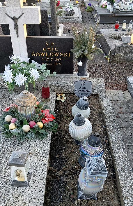 Grób Emil Gawłowski