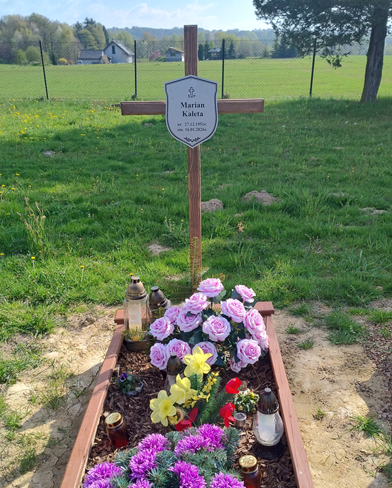 Grób Marian Kaleta