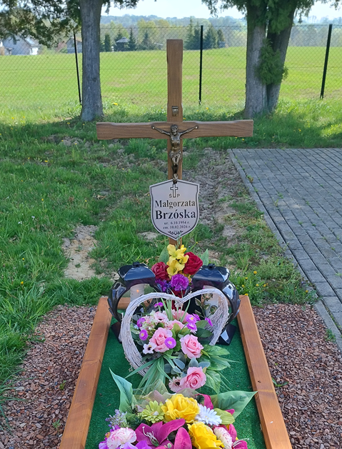 Grób Małgorzata Brzóska